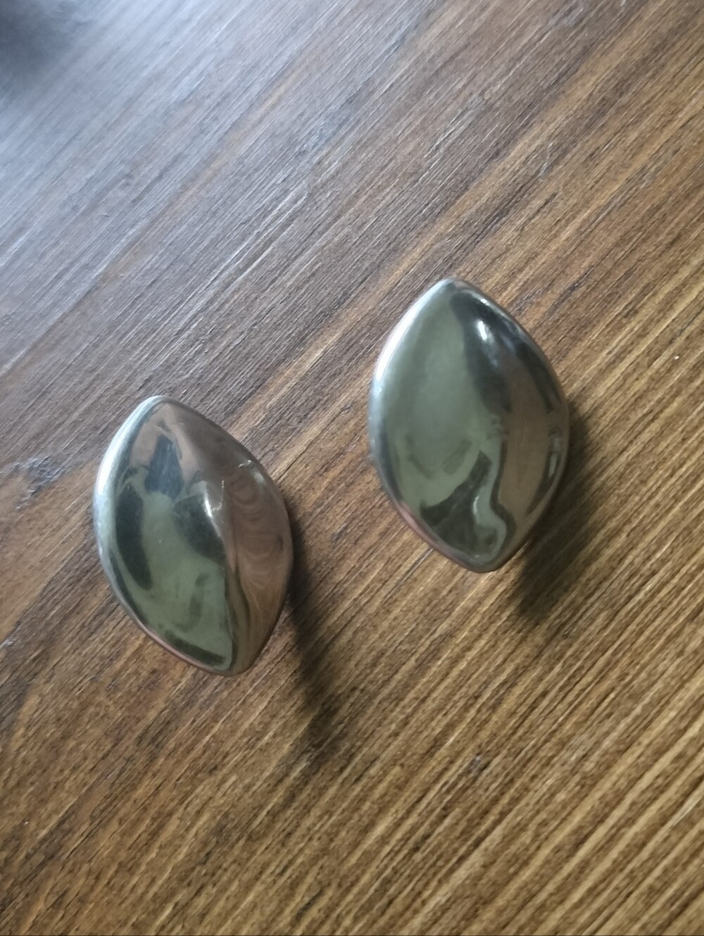 Vintage Simon Sebbag Designs 925 large tear drop Earrings